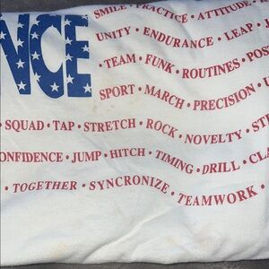 Fruit of the Loom  Heavy Cotton White T-Shirt Dance Themed Graphics FAIR